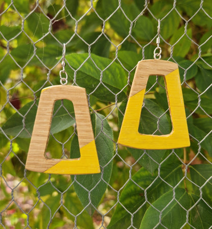 Boucle d'oreilles TRAPEZIA - Atelier CAPAGA