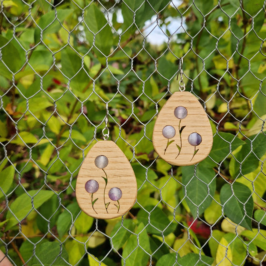 Boucles d'oreilles FLOREA - Atelier CAPAGA