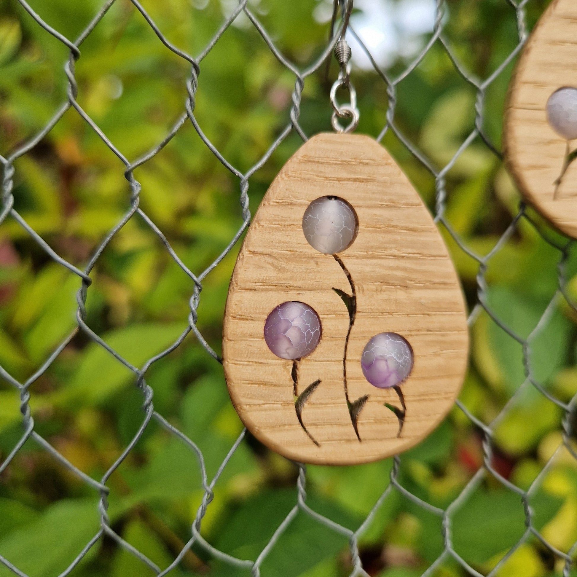 Boucles d'oreilles FLOREA - Atelier CAPAGA