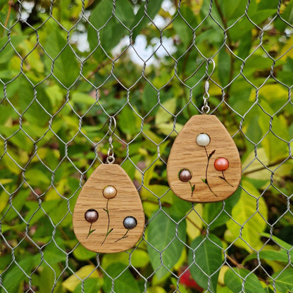 Boucles d'oreilles BOTANIA - Atelier CAPAGA