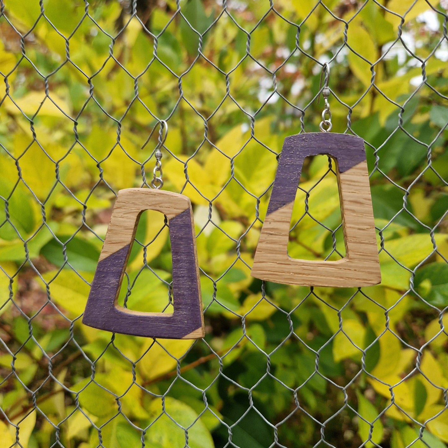 Boucle d'oreilles TRAPEZIA - Atelier CAPAGA